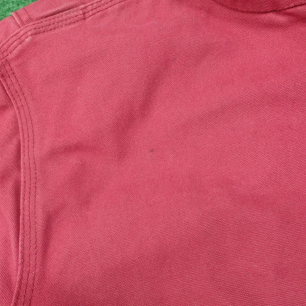 CARHARTT SIERRA JACKET SHERPA LINED HOODED RED WOMENS 2XL (20) WJ141 624 RED‎